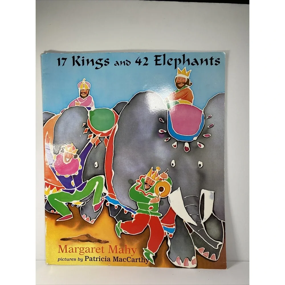 17 Kings And 42 Elephants Paperback Book Large Daycare Teaching Homeschool Class